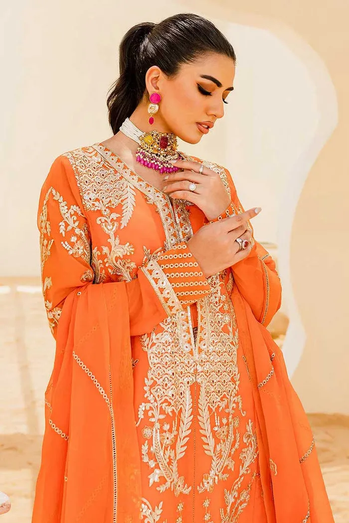 MARYUM & MARIA | Sejal - Luxury Chiffon Collection | ORIOLE (QS23-506)