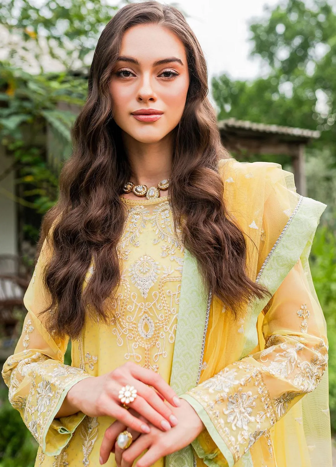 MARYUM & MARIA | SORINA - Luxury Formal | LEMON ZEST (MW23-508)