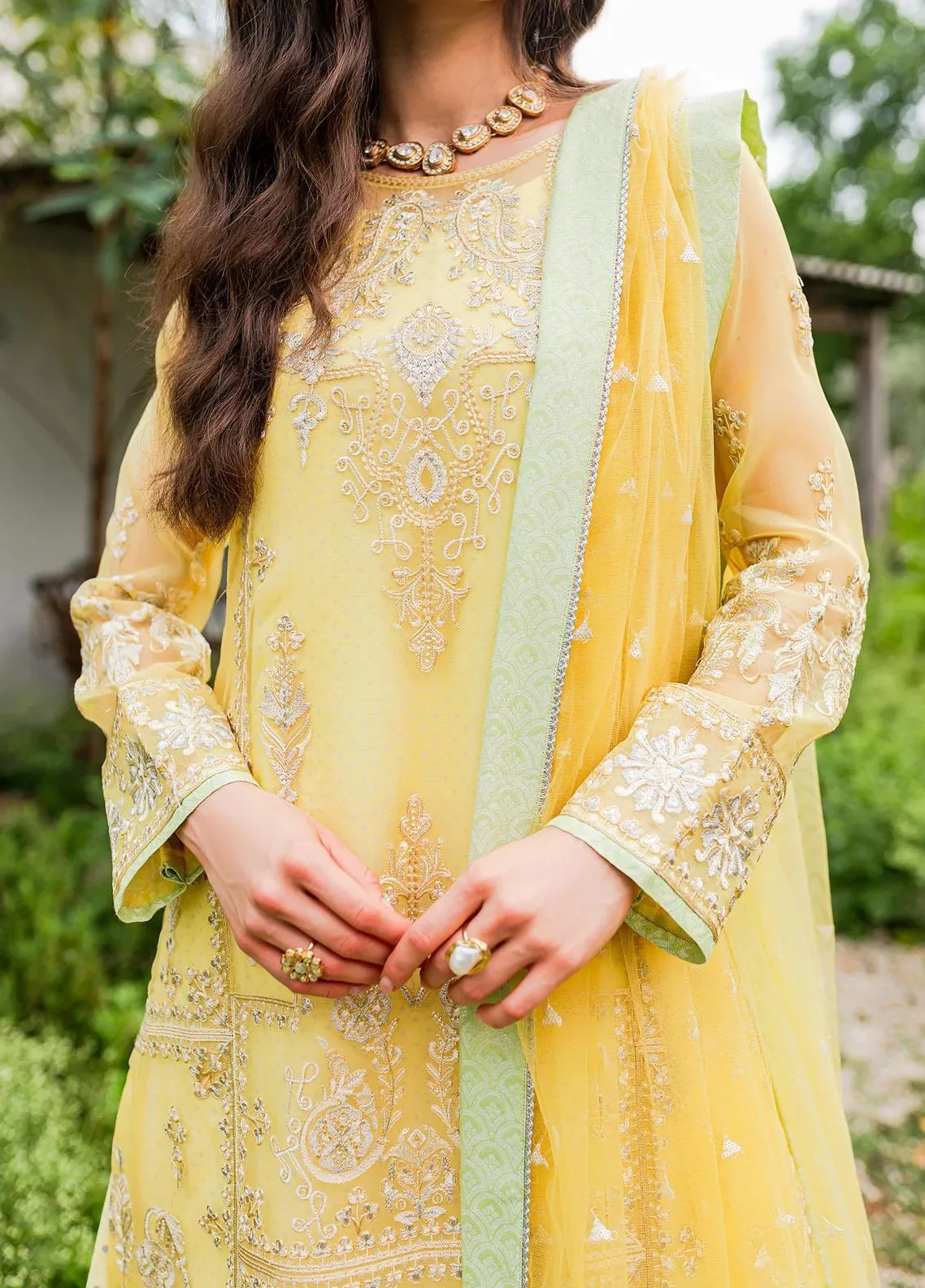 MARYUM & MARIA | SORINA - Luxury Formal | LEMON ZEST (MW23-508)