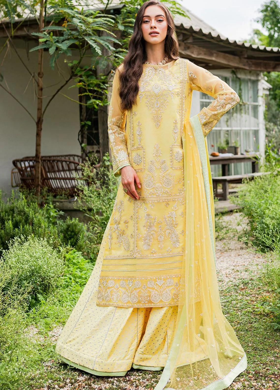 MARYUM & MARIA | SORINA - Luxury Formal | LEMON ZEST (MW23-508)