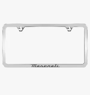Maserati Slimline License Plate Frame