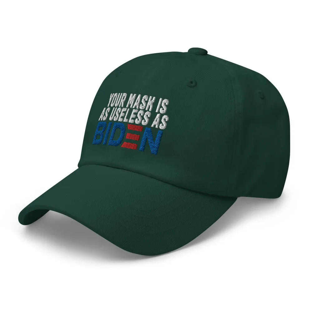 Mask useless as Biden Dad hat