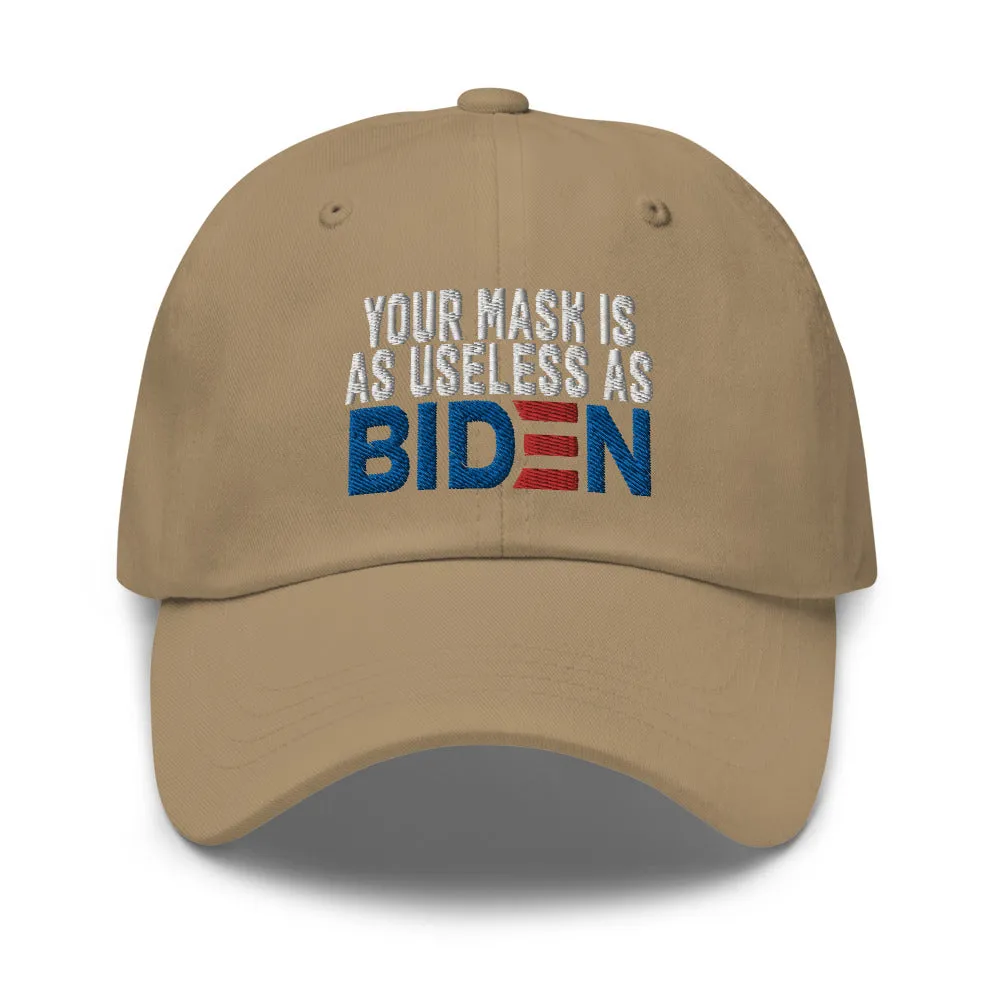 Mask useless as Biden Dad hat