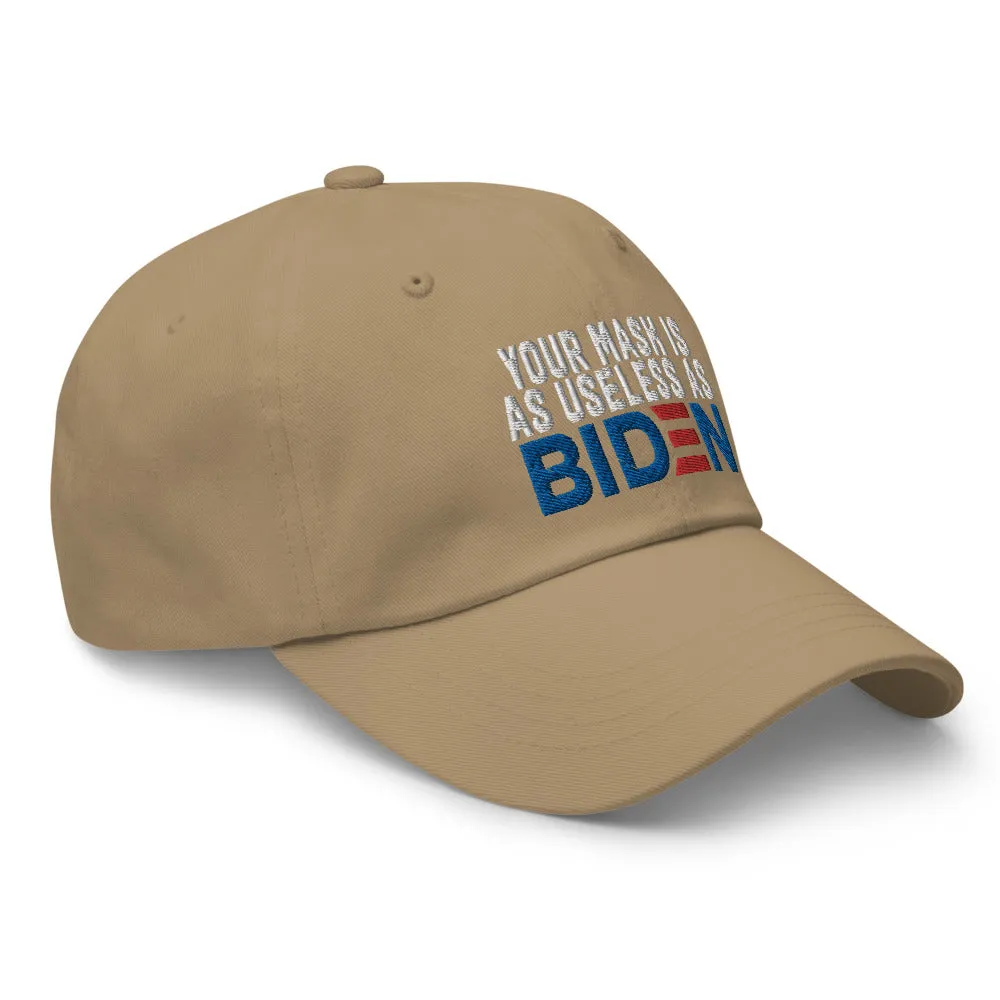 Mask useless as Biden Dad hat