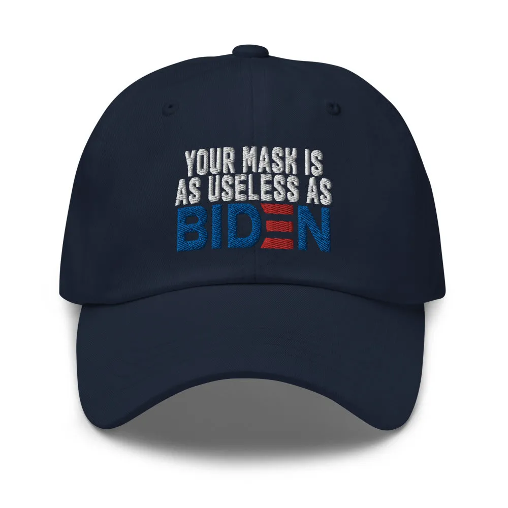 Mask useless as Biden Dad hat
