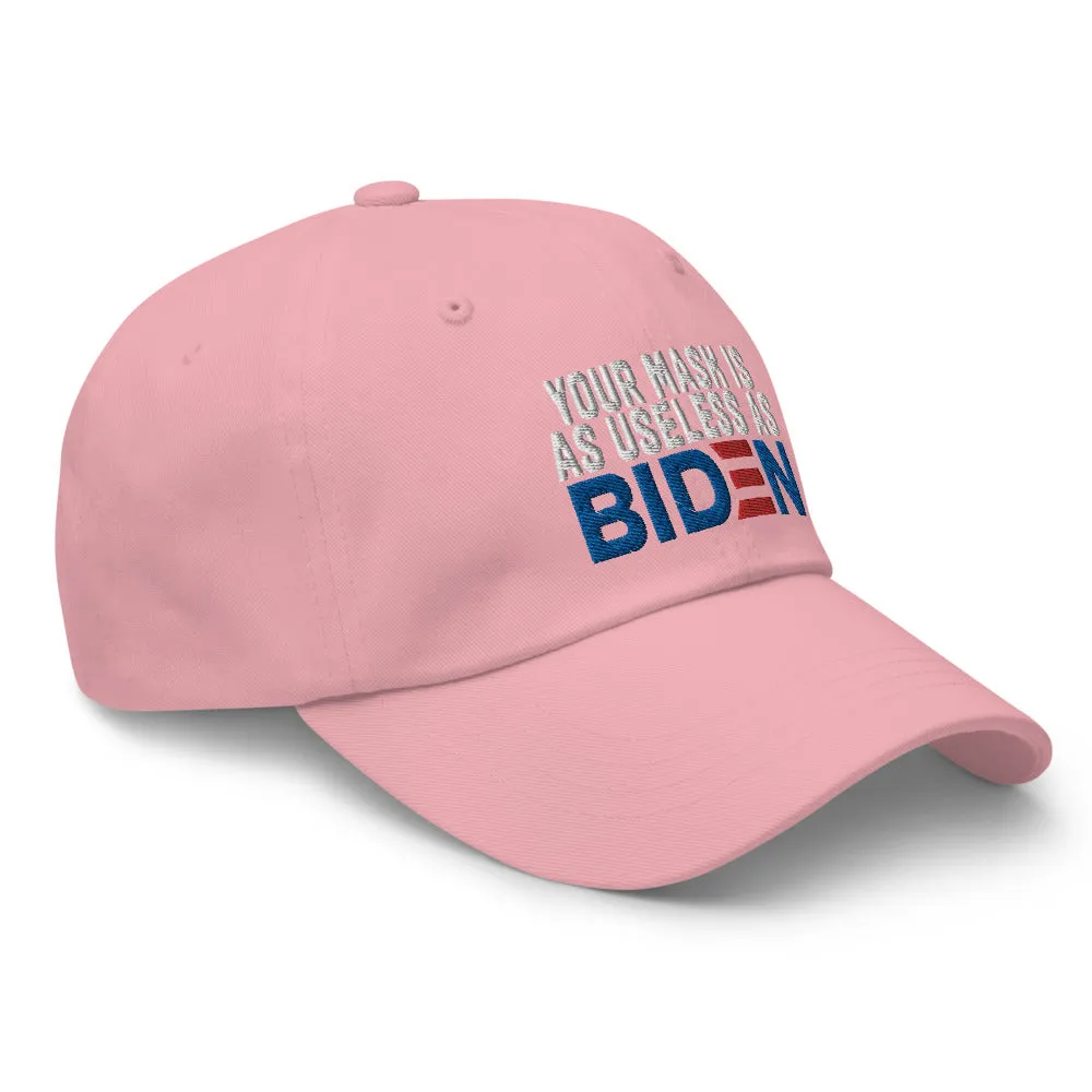 Mask useless as Biden Dad hat