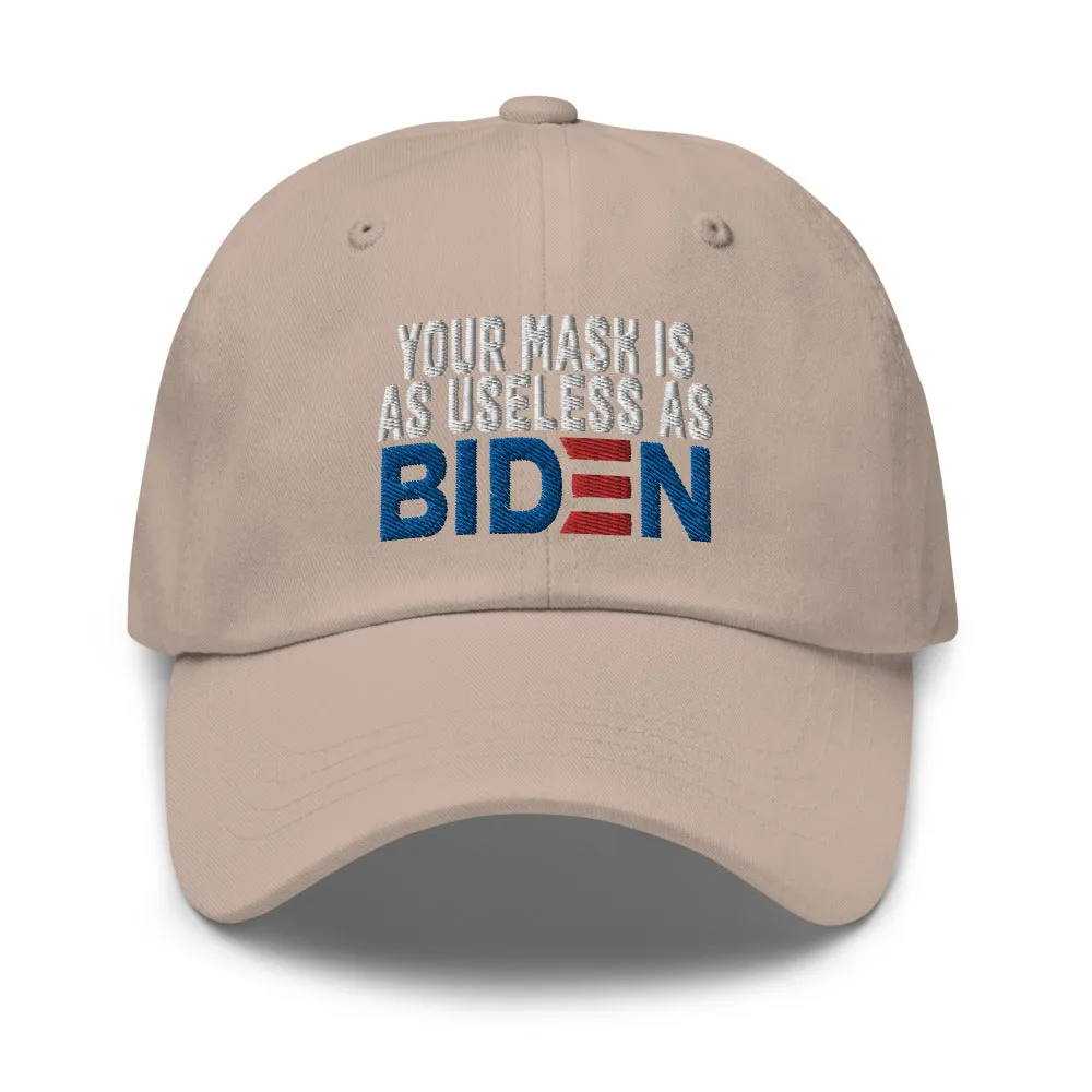 Mask useless as Biden Dad hat