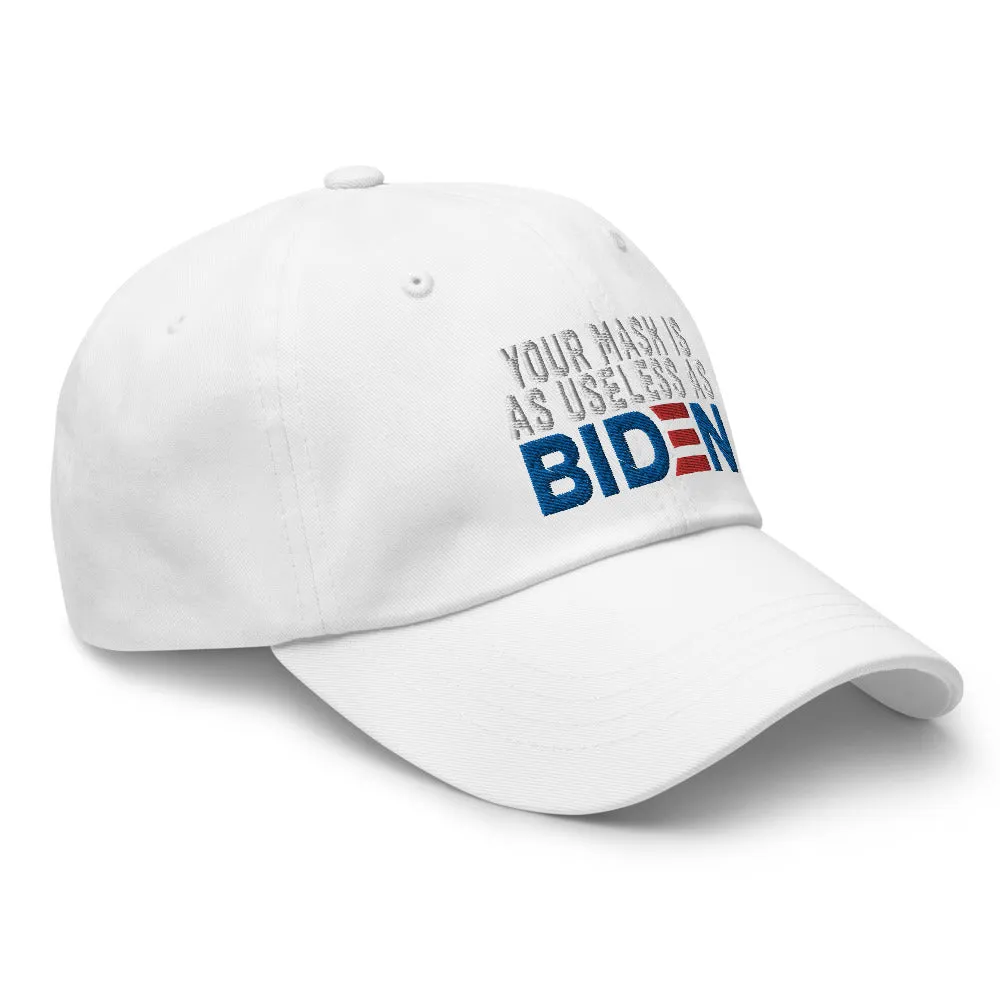 Mask useless as Biden Dad hat