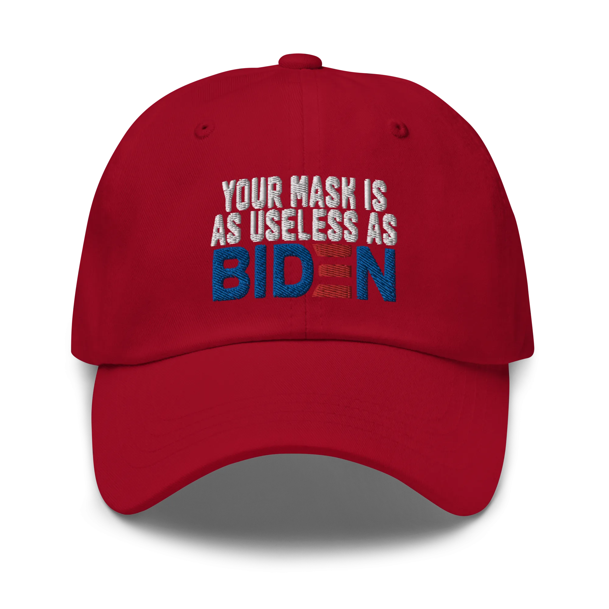 Mask useless as Biden Dad hat