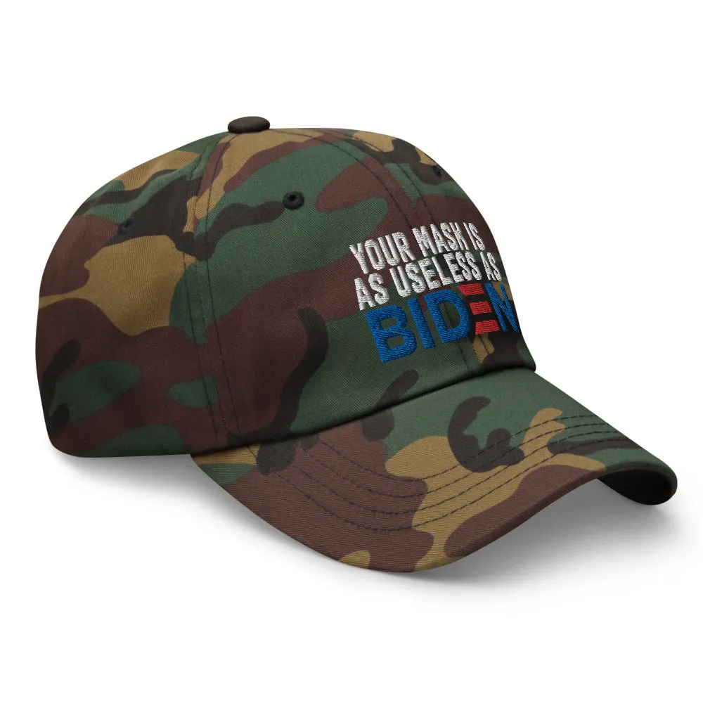 Mask useless as Biden Dad hat