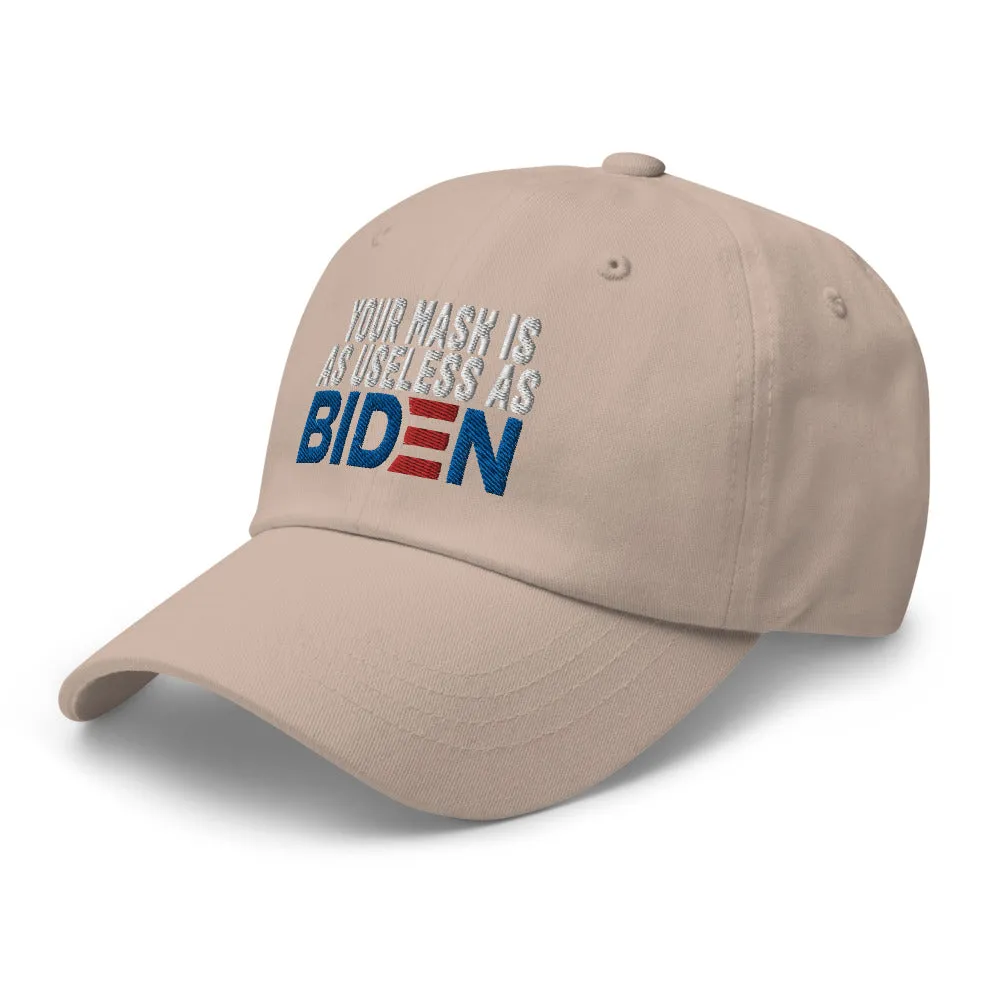 Mask useless as Biden Dad hat