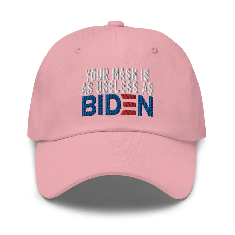 Mask useless as Biden Dad hat