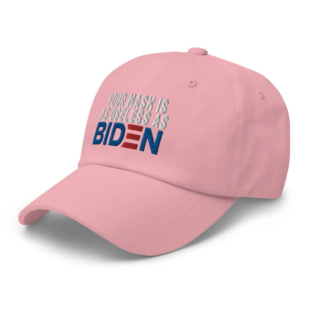 Mask useless as Biden Dad hat