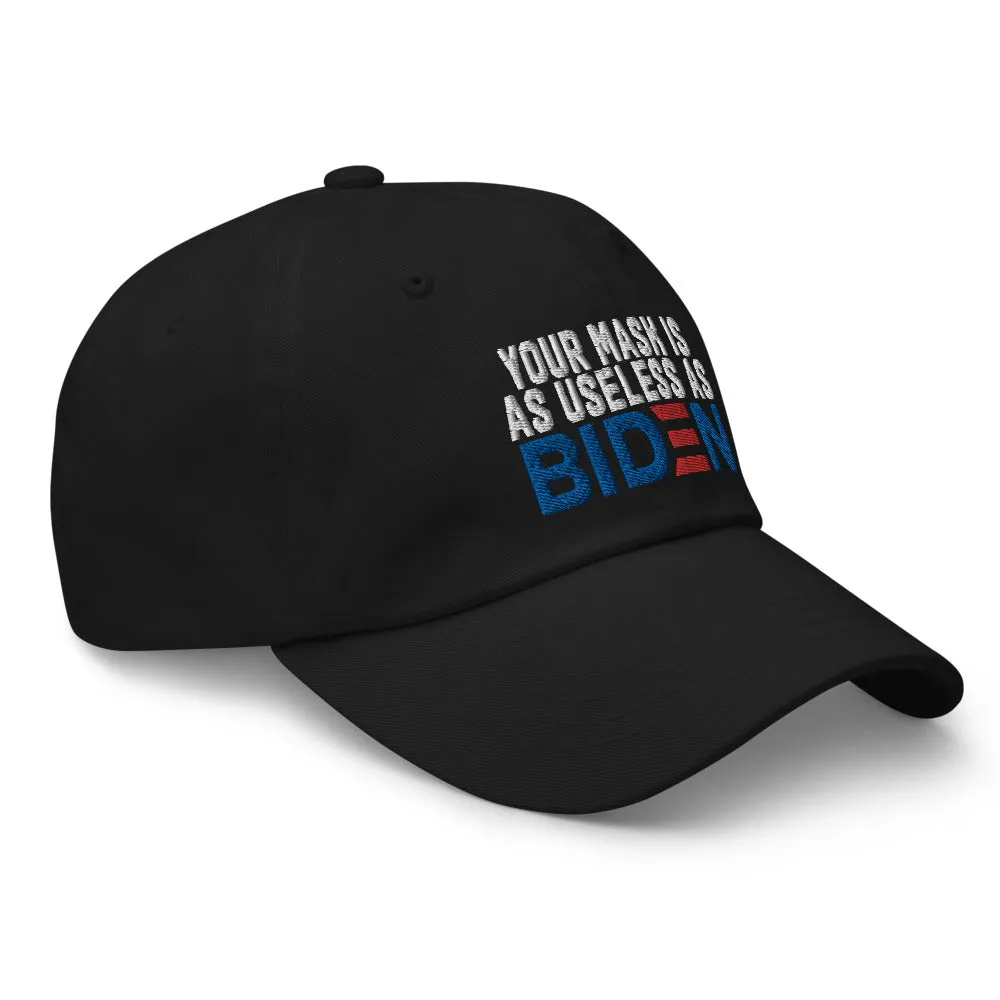 Mask useless as Biden Dad hat