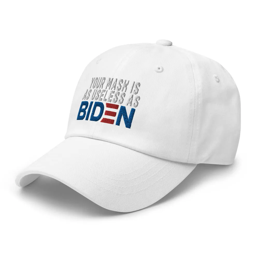 Mask useless as Biden Dad hat