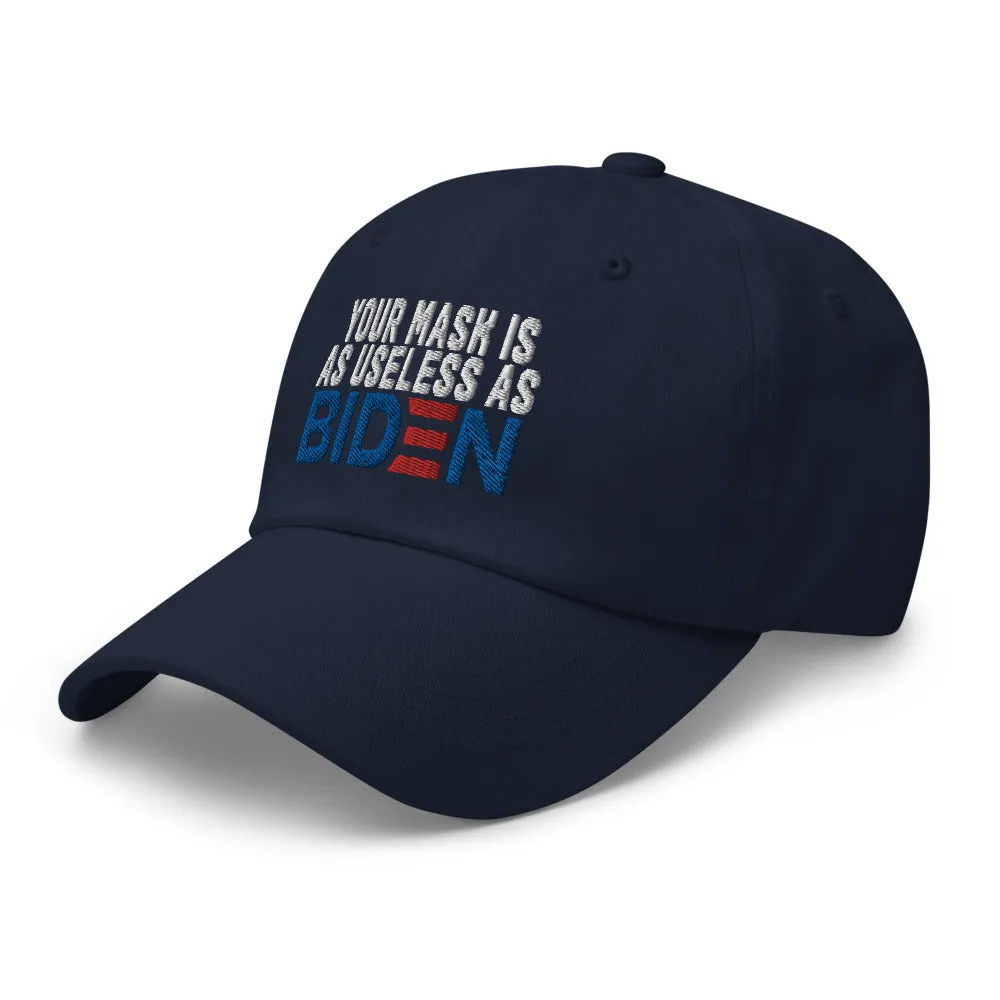 Mask useless as Biden Dad hat