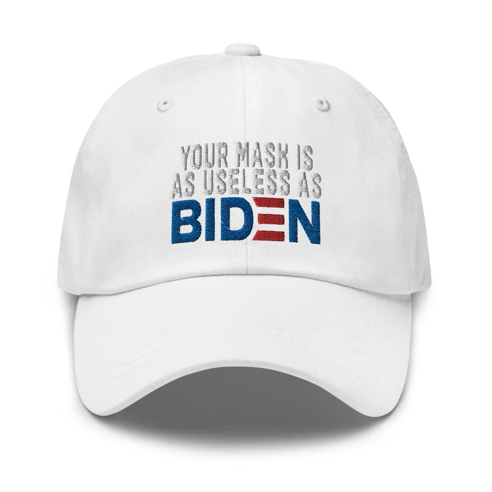Mask useless as Biden Dad hat