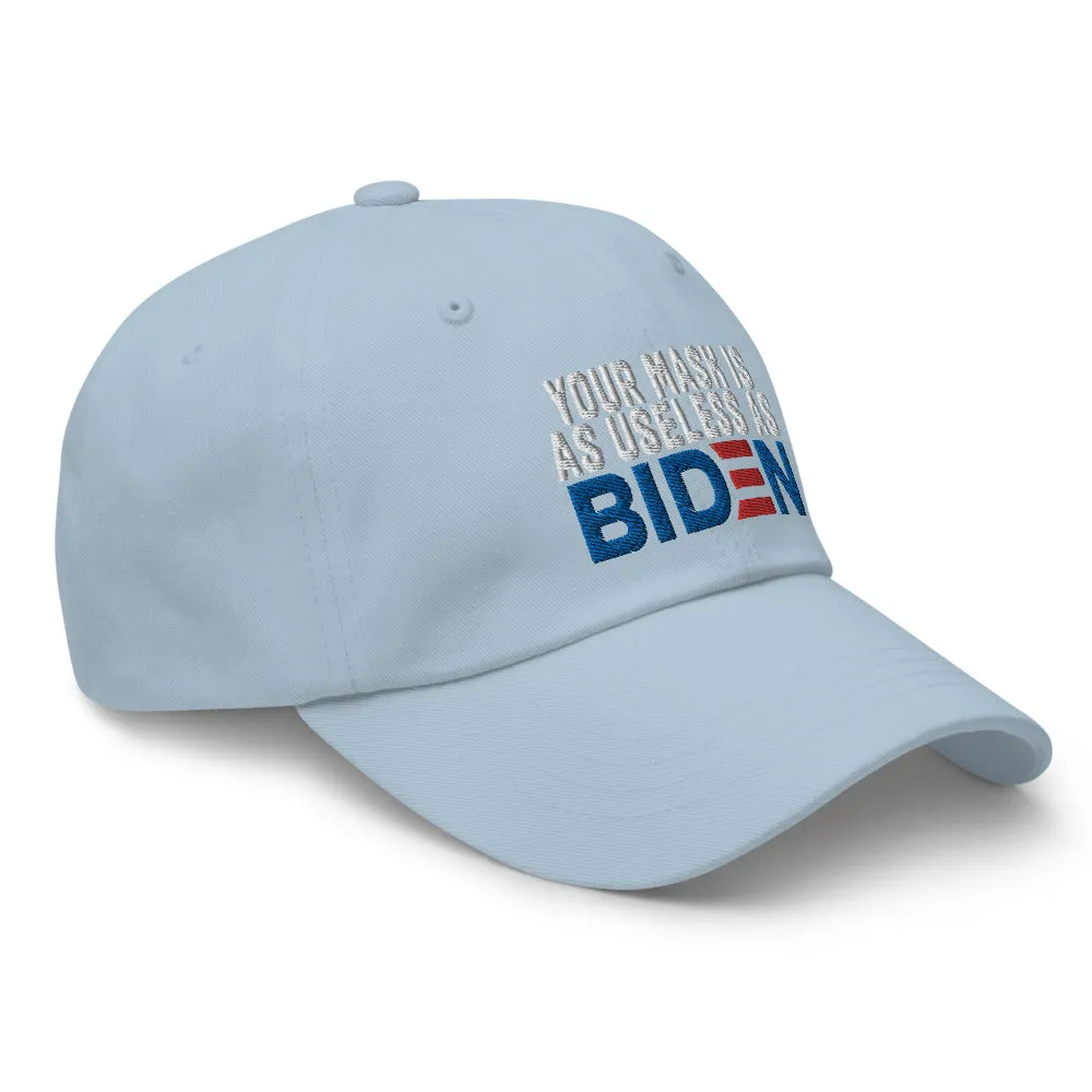 Mask useless as Biden Dad hat