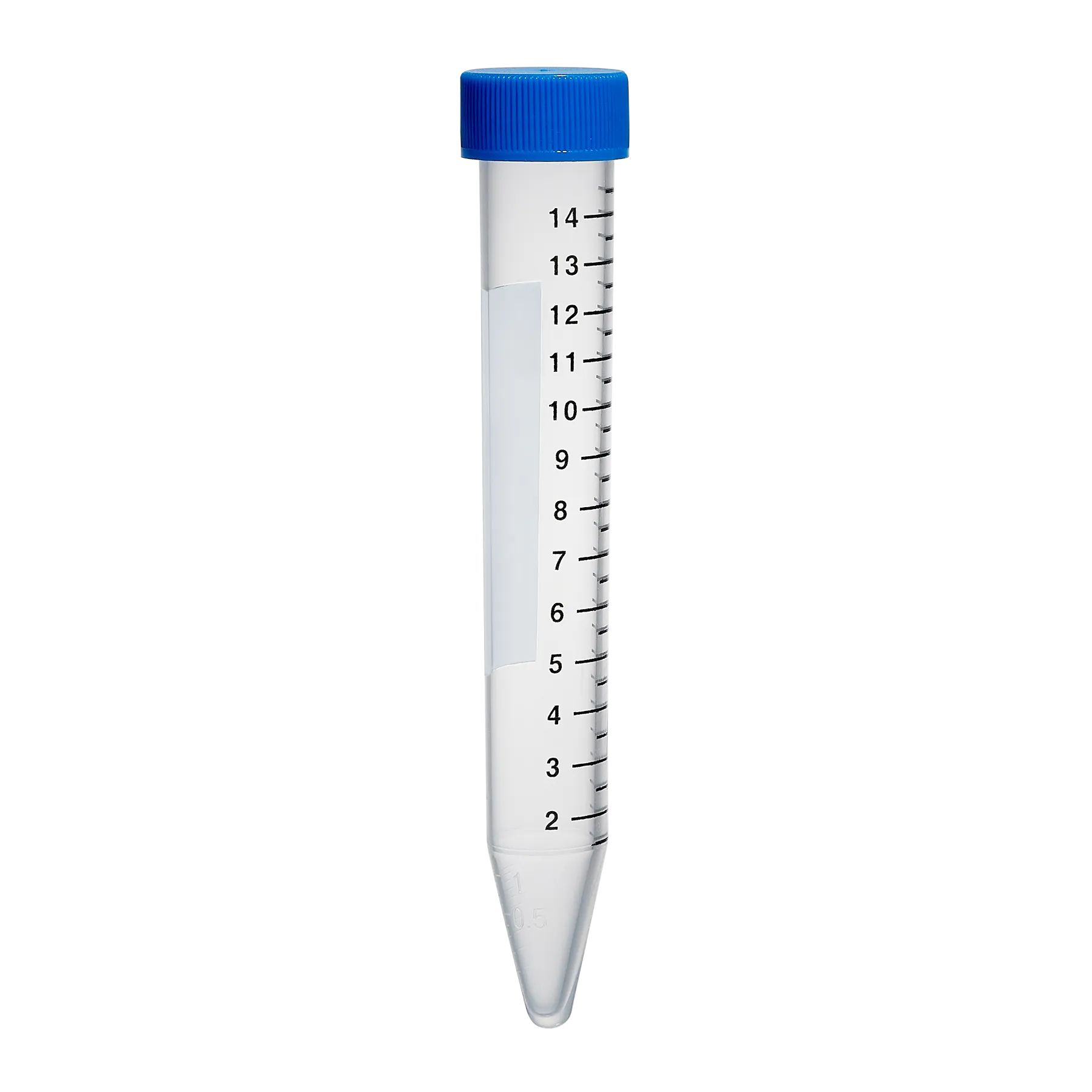 MTC Bio C2607 Centrifuge Tube, conical, PP, sterile, flat screw cap, 15mL, 20 eco-plastic racks of 25 tubes, 500/cs