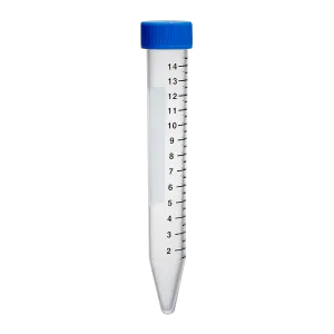 MTC Bio C2607 Centrifuge Tube, conical, PP, sterile, flat screw cap, 15mL, 20 eco-plastic racks of 25 tubes, 500/cs