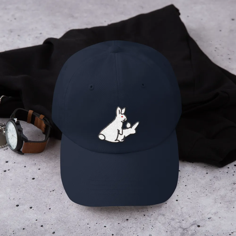 pound coach "fxxk bunnies" dad hat