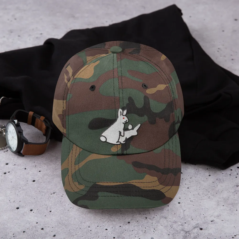 pound coach "fxxk bunnies" dad hat