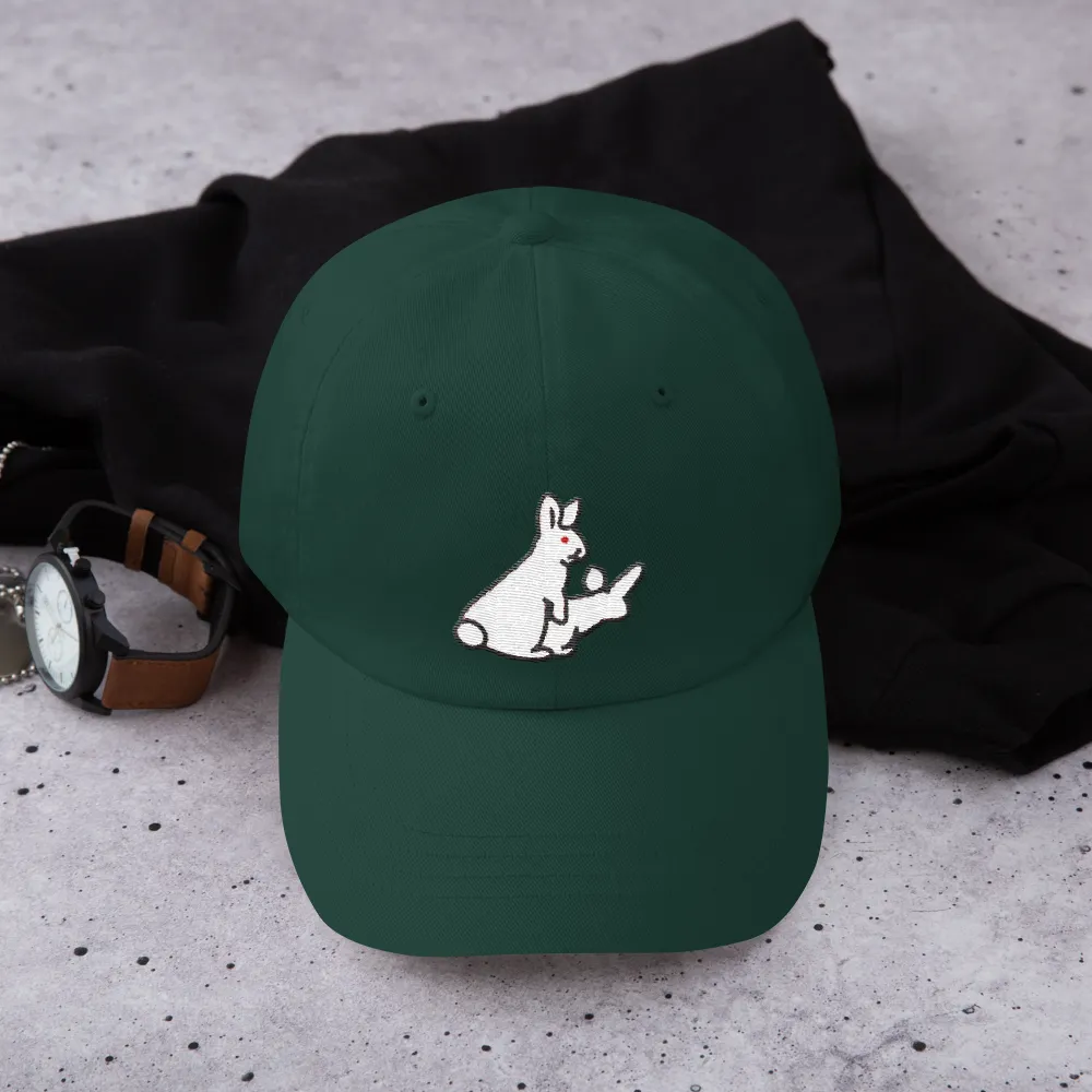 pound coach "fxxk bunnies" dad hat