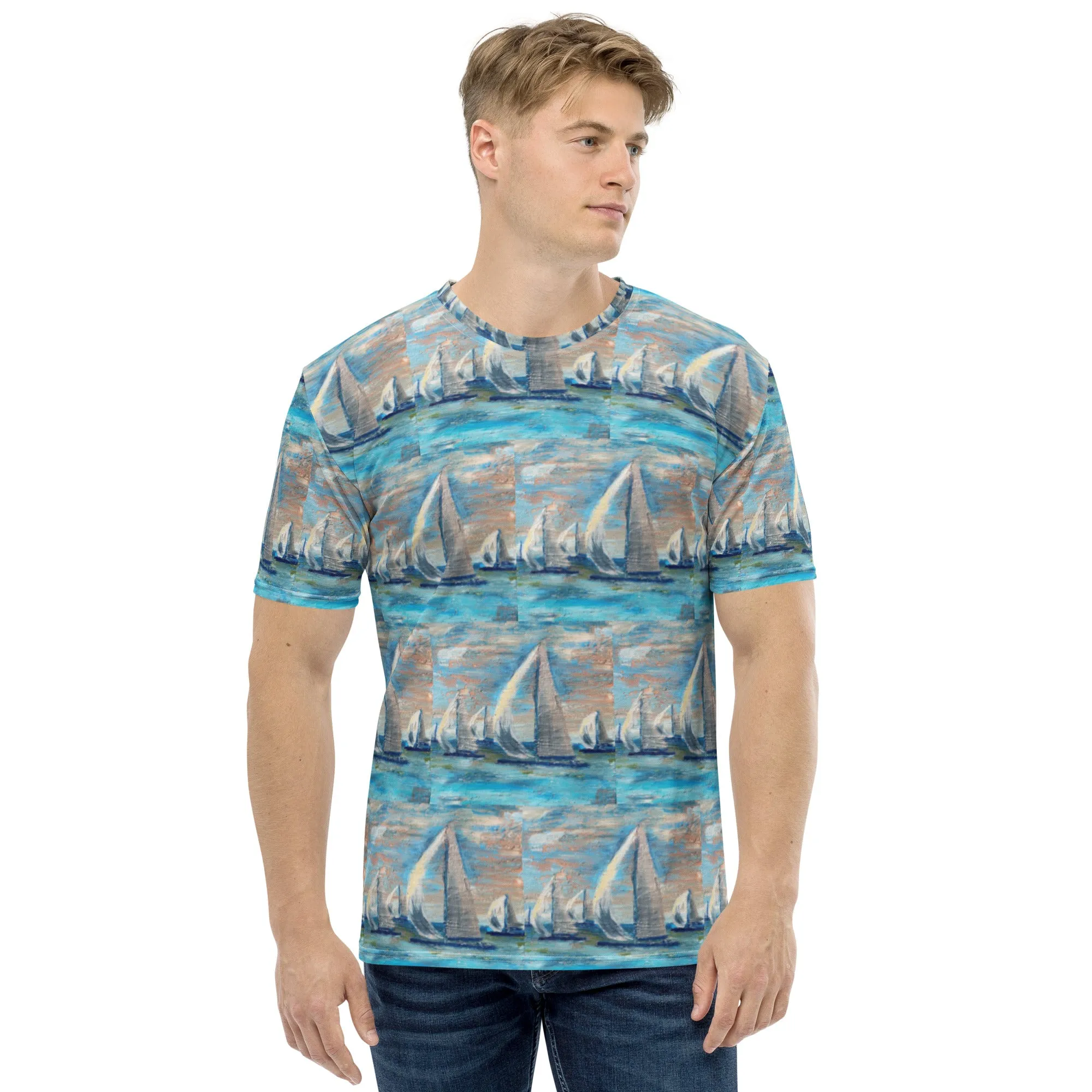 "Marina City" Men's T-shirt