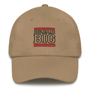Red and Black Dream Big Lifestyle Dad hat