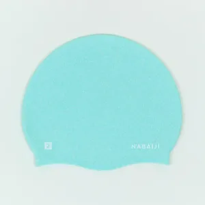 Reg silicone swim cap - One size - Petrol blue