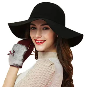 Retro Wool Bowler Hat