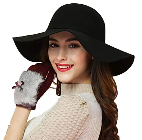 Retro Wool Bowler Hat