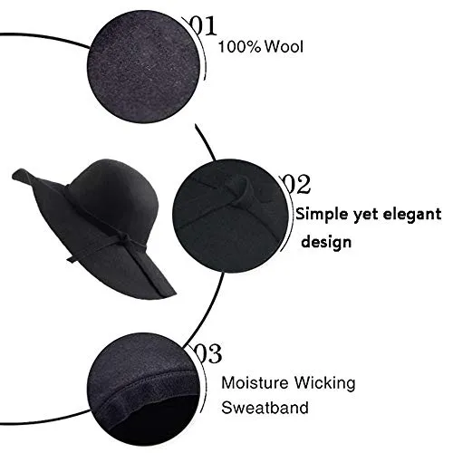 Retro Wool Bowler Hat