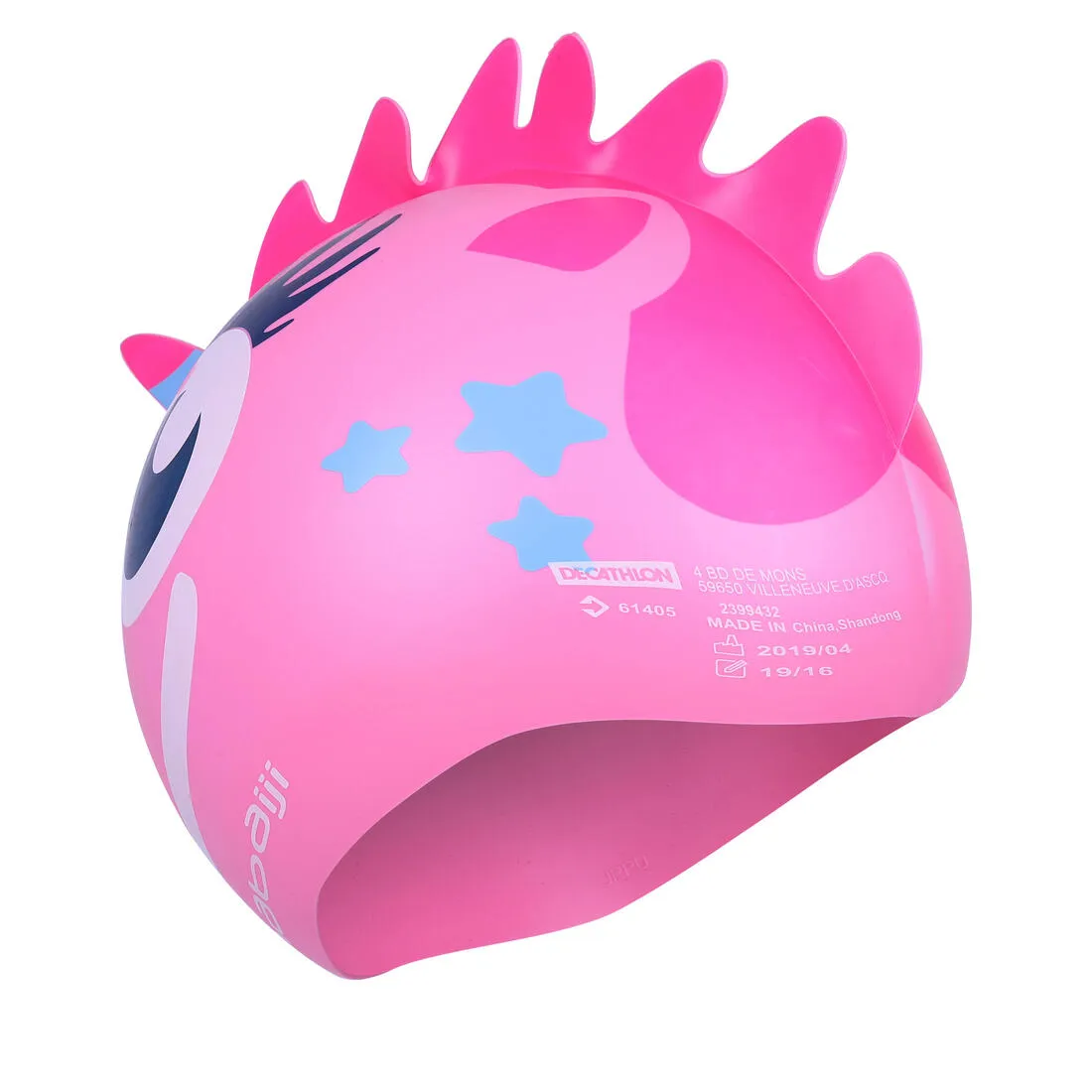 SILICONE FORM SWIM CAP - UNICORN