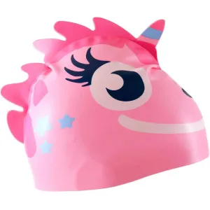 SILICONE FORM SWIM CAP - UNICORN
