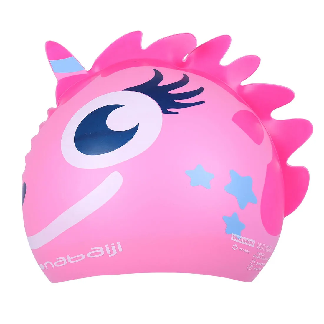 SILICONE FORM SWIM CAP - UNICORN