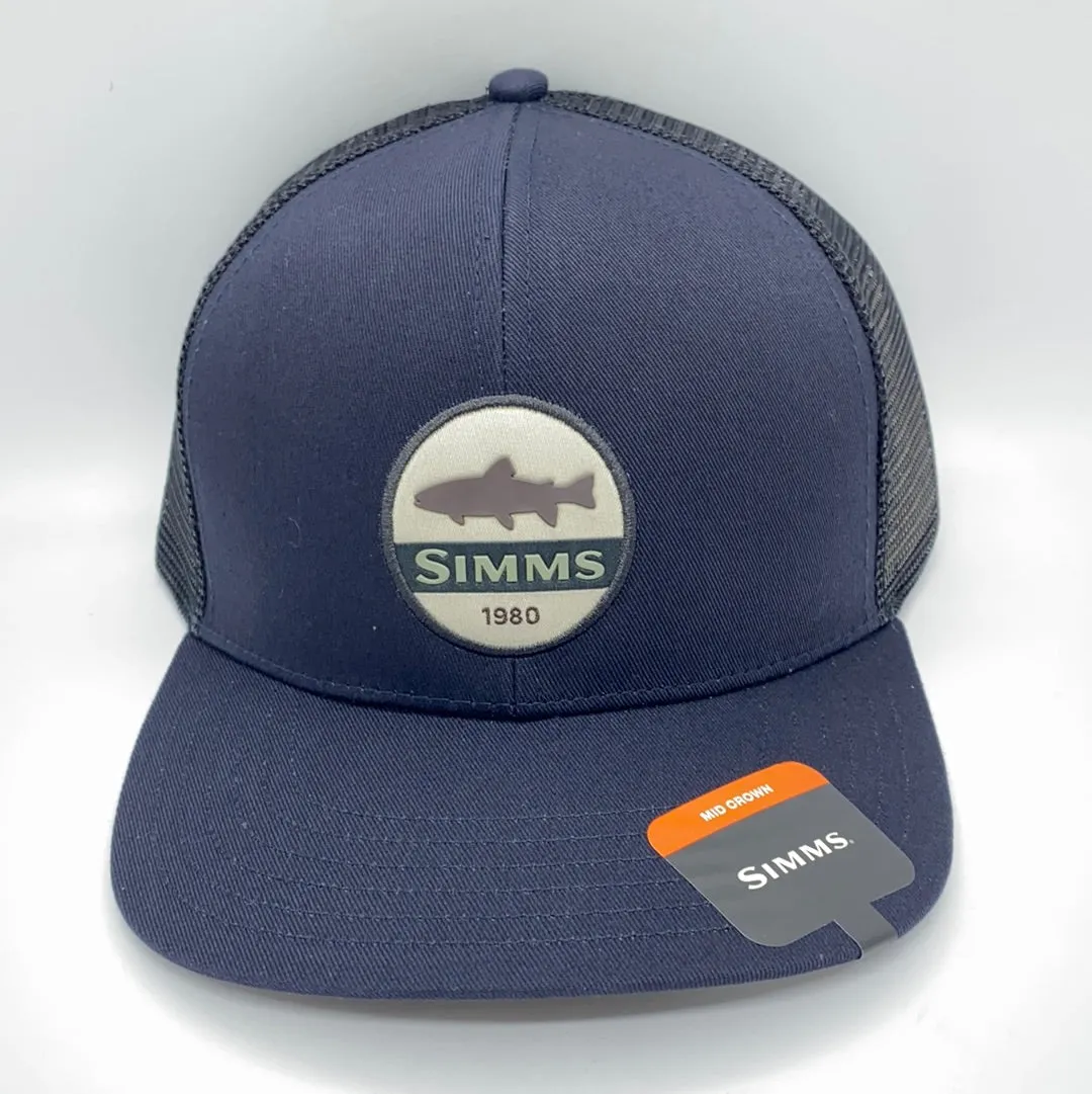 Simms Trout Patch Trucker Cap