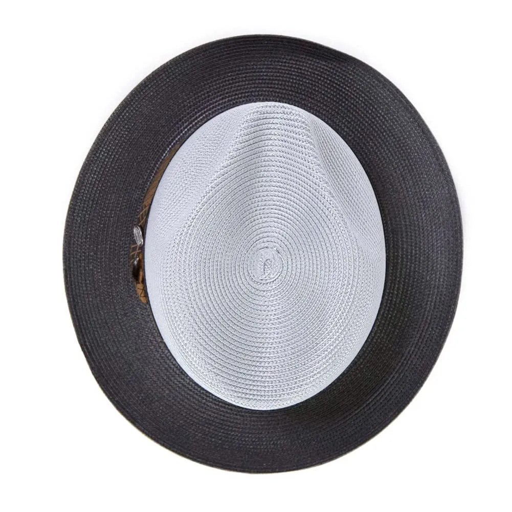 Stetson Men's Standard Fedoras, Black/Grey, 7.375