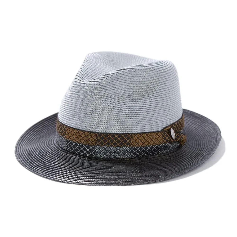 Stetson Men's Standard Fedoras, Black/Grey, 7.375