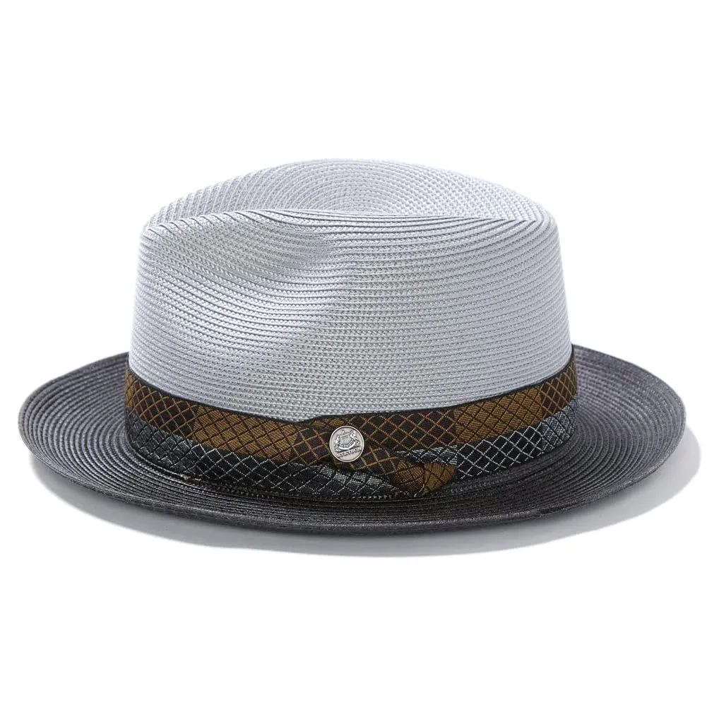 Stetson Men's Standard Fedoras, Black/Grey, 7.375