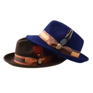 Steven Land Wool Fedora Hat The Raphael Collection