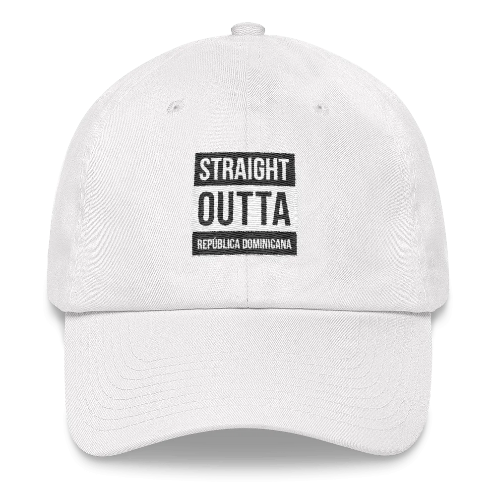 Straight Outta República Dominicana Dad hat