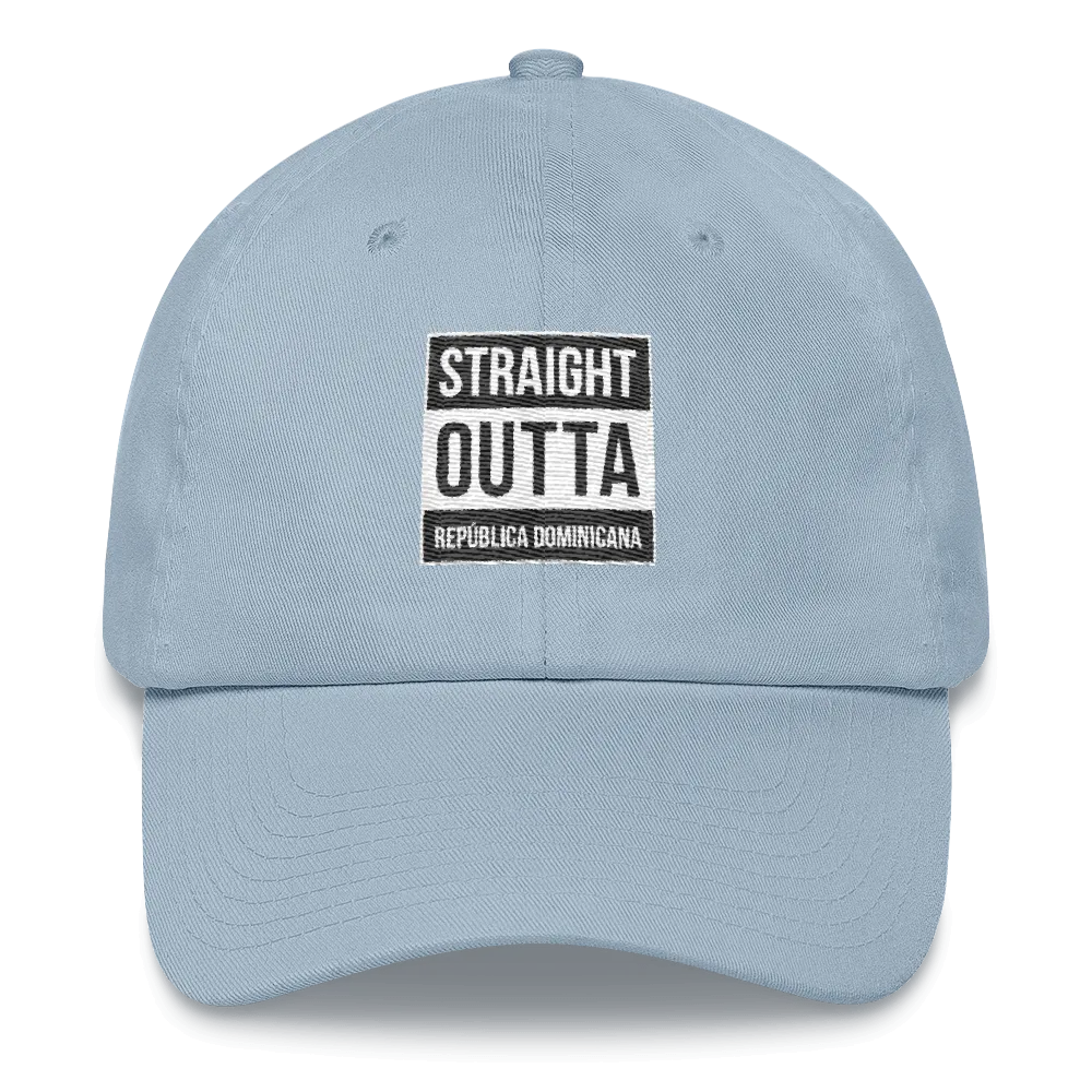 Straight Outta República Dominicana Dad hat
