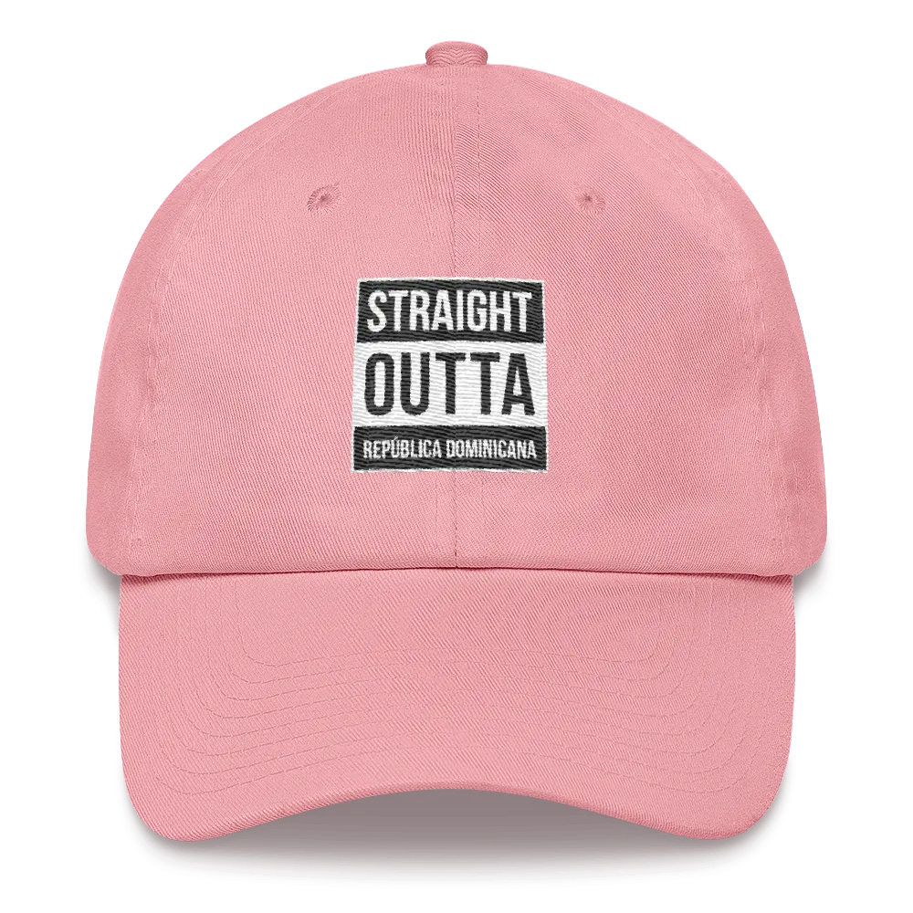 Straight Outta República Dominicana Dad hat