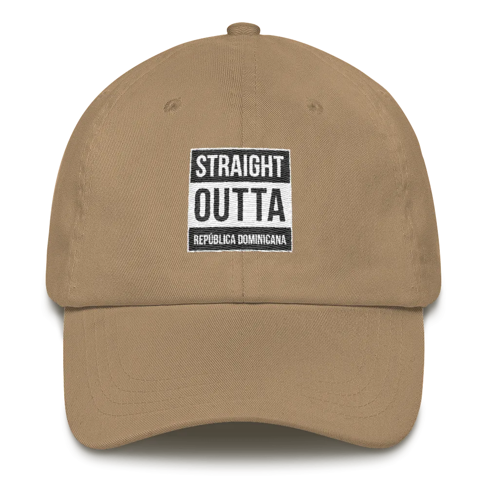 Straight Outta República Dominicana Dad hat