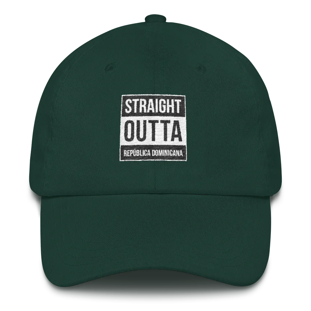 Straight Outta República Dominicana Dad hat