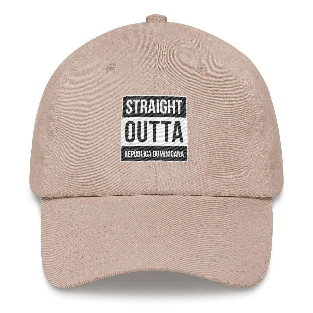 Straight Outta República Dominicana Dad hat