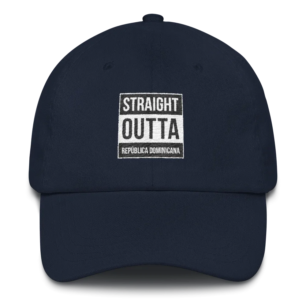 Straight Outta República Dominicana Dad hat