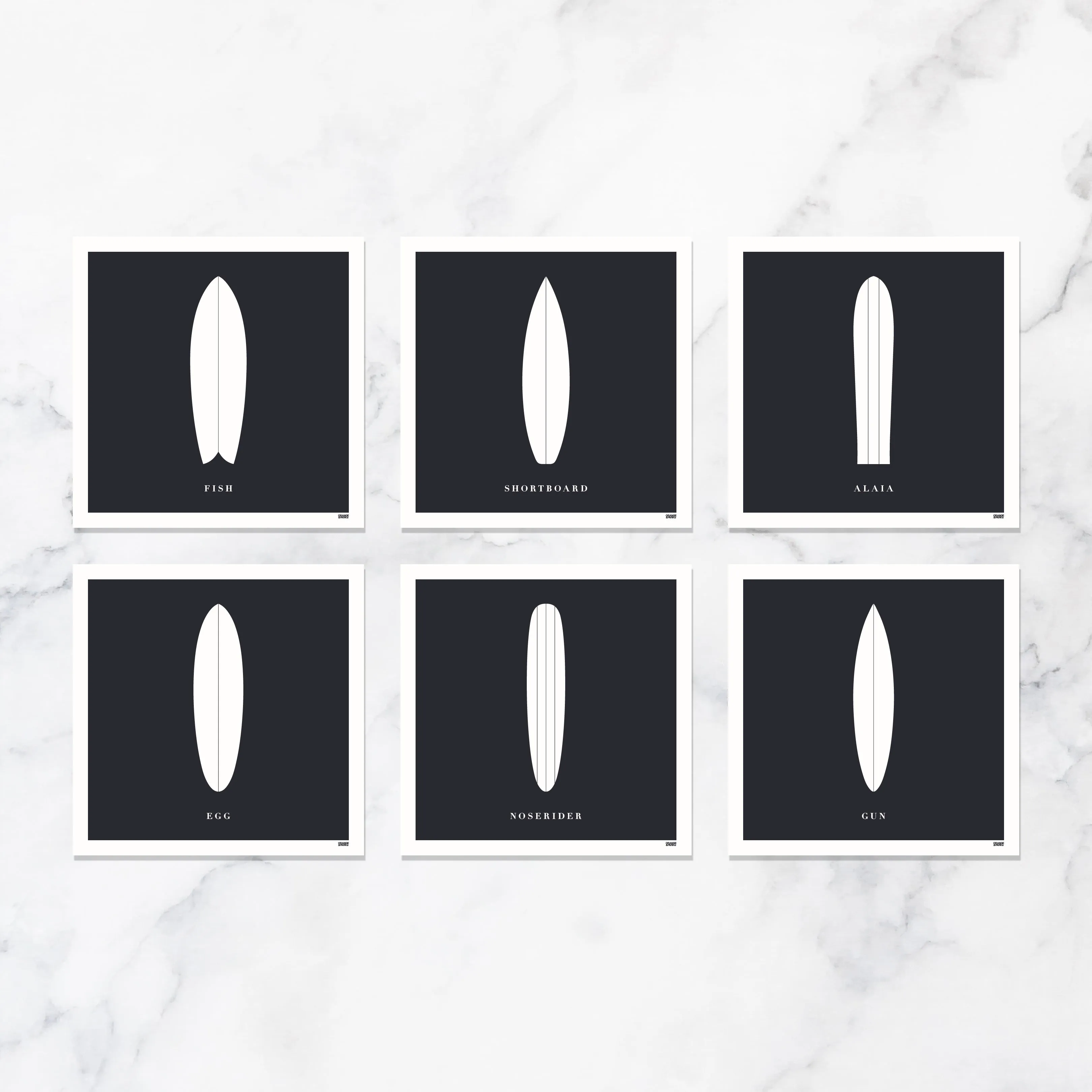 Surfboard Prints