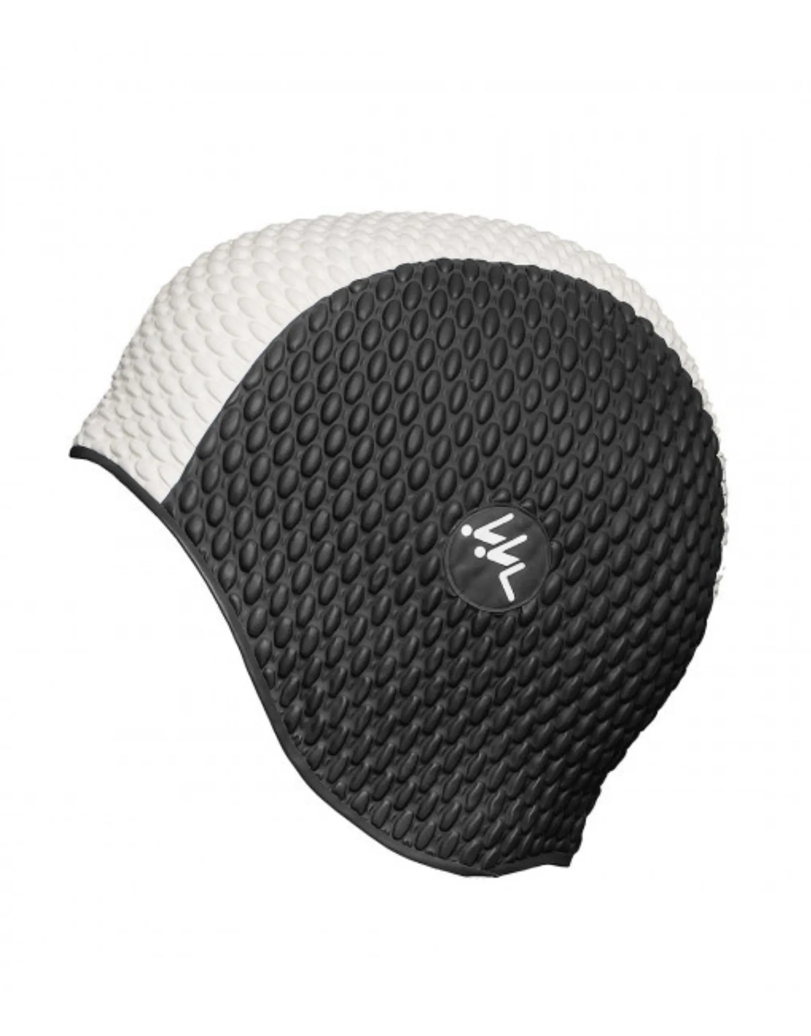 Two Tone Bubble Swim Cap